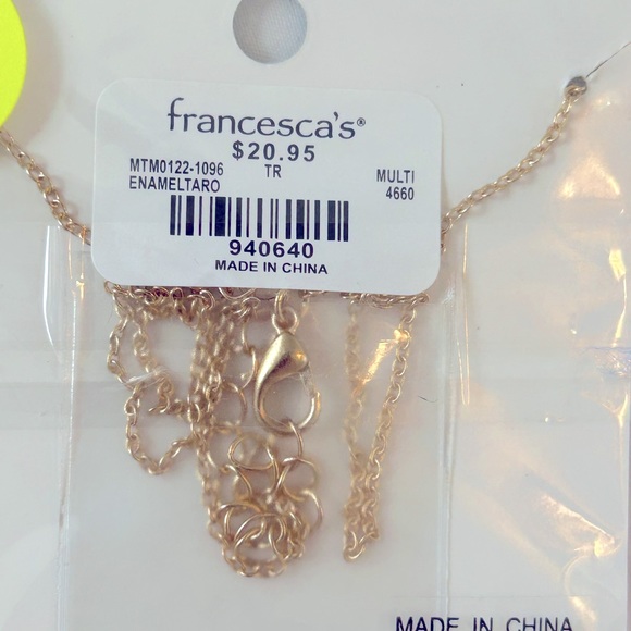 The Star Tarot Enamel Necklace - Picture 4 of 4